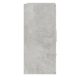 Sideboard Concrete Grey 91x29.5x65 cm Engineered Wood 823346