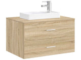 Bathroom Wash Basin Chrome 40.5 x 22.5 x 11.5 cm Metal 890226