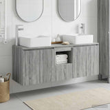 Bathroom Cabinet Set 3 pcs Grey Sonoma 53 x 35 x 63 cm 3405663