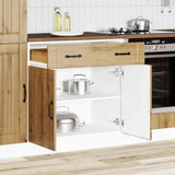 Kitchen Base Cabinet Lucca Artisan Oak Engineered Wood 853746