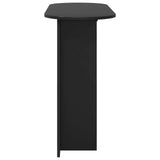 Console Table Black Oak 100 x 39.5 x 75 cm Engineered Wood 8001150