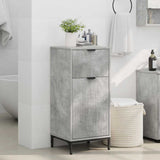 Bathroom Cabinet with Drawer Concrete Grey 39.5 x 36 x 88 cm 883397