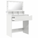 Bedroom Dressing Tables High Gloss White 80 x 39.6 x 135 cm 888971