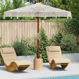 Macrame Parasol Cream 252.5 x 252.5 x 260 cm 42006470
