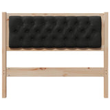 Headboard Other Brown and black 100 cm Solid pine wood 879026