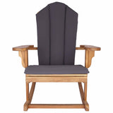 Garden Adirondack Rocking Chair Natural 100% Polyester 42041360