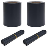 Garden Privacy Screens 70 x 0.19 m PVC Dark Grey 3294925