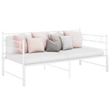 Sofa Bed Frame White Powder-coated metal Standard Single 324771