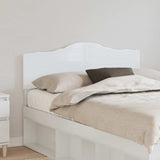 Headboard Gloss White Engineered wood 888676