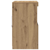 LED Sideboard Brown 60.5 x 37 x 67 cm Engineered Wood 863028