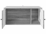 Cat House Grey Sonoma 85 x 55 x 50 cm Engineered Wood 8000731