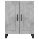 Highboard Concrete Grey 69.5x34x180 cm Engineered Wood 3189985