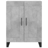 Highboard Concrete Grey 69.5x34x180 cm Engineered Wood 3189985