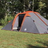 Tunnel tent Grey and Orange 510 x 240 x 156 cm Taffeta 42001165