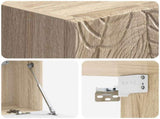 Wall-Mounted TV Cabinet 98 x 31 cm Sonoma Oak Engineered Wood 898897
