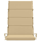 6-Piece High Back Bhair Cushions GEMERT 100% Polyester Beige 946076