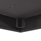 Fire Pit Black 80 x 80 x 40 cm Steel 858920