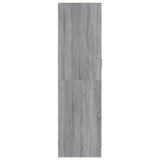 Wardrobe Grey Sonoma 82.5x51.5x180 cm Engineered Wood 826639