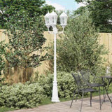 Garden Light White 61 x 53 x 235 cm Aluminium and Glass 42000334