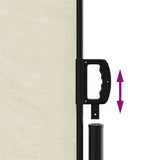 Retractable Side Awning Cream 220x600 cm 4004565