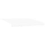 Retractable Awning White 400 x 300 cm Polyester and Metal 3330638