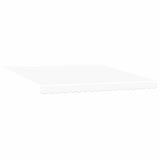 Retractable Awning Manual White 400 x 350 cm Fabric 3330796