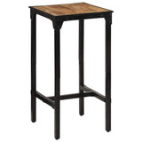 Bar Table 60x55x107 cm Solid Rough Wood Mango 358939