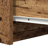 Sideboard with Drawers Old Wood 37.5x35x99 cm Engineered Wood 861767