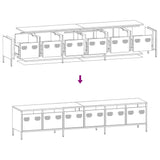 TV Cabinet Pink 202x39x43.5 cm Cold-rolled Steel 3307150
