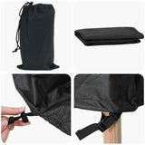 Furniture Cover Black 255 x 255 x 80 cm 600D Oxford Fbric 4105665