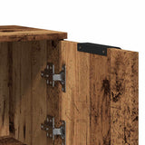 Sideboard Old Wood 30x30x70 cm Engineered Wood 856959