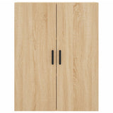 Wall Mounted Cabinet Sonoma Oak 69.5x34x90 cm 828431