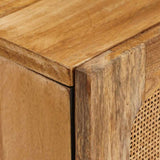 TV Cabinet with Drawer Brown 105 x 33 x 46 cm Solid Mango Wood 4018058