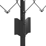 Fence and Post Grey 0.6 x 25 m Steel 3336278