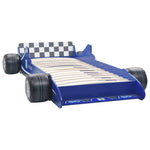 Children's Race Car Bed 90x200 cm Blue 245661