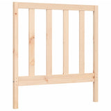 Bed Frame without Mattress Single Solid Wood Pine 3193756