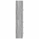 Cabinet Set 2 pcs Grey Sonoma 66 x 34.5 x 87 cm Engineered Wood 3416967