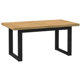 Dining Table NOAIN U-Shaped Legs 160x90x75 cm Solid Wood Pine 4100044
