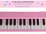 30 Keys Mini Kids Piano for Child with Music Stand and Bench Best Gifts Toy T3398P350119