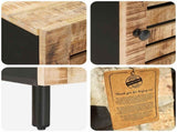 Bathroom Cabinet with Storage Brown and Black 38 x 33.5 x 58 cm 4018865
