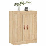 Wall Mounted Cabinet Sonoma Oak 69.5x34x90 cm Engineered Wood 830359
