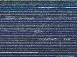 Carpet Tile Striped Blue 50 x 50 cm 36 pcs PP and Bitumen 42032479
