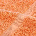 12 Piece Premium Towel Set SOLUND Orange 600 gsm 137580