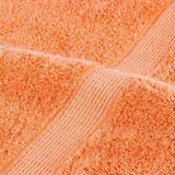 12 Piece Premium Towel Set SOLUND Orange 600 gsm 137580