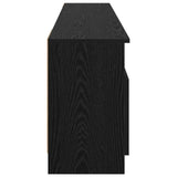 Electric Fireplace Black Oak 165 x 28.5 x 47 cm Engineered wood 8021184