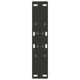 Coffee Table Legs A-Shaped 2 pcs Black 50x cm Steel 4012832