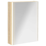 Bathroom Mirror Cabinet Sonoma Oak 53.5 x 15.5 x 70 cm 889233