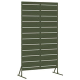Privacy Screen Olive 100 x 50 x 180 cm Steel 868566