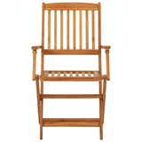 3 Piece Folding Bistro Set solid Acacia Wood 43381