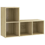 TV Cabinets 2 pcs Sonoma Oak 72x35x36.5 cm Engineered Wood 3079946
